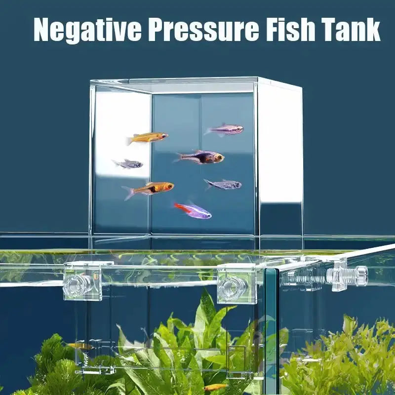 fish tank divider Drip Acclimation Breeding Net Fish Tank Fish Breeder