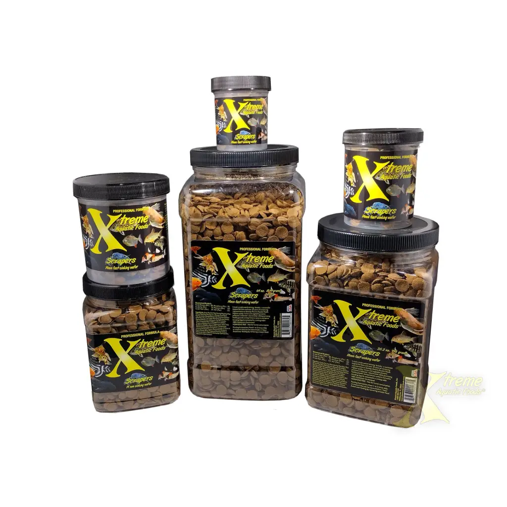 Xtreme Scrapers Wafers Fish Food - 14mm Fast-Sinking Pellets For Catfish, Plecos & Loaches - View #7